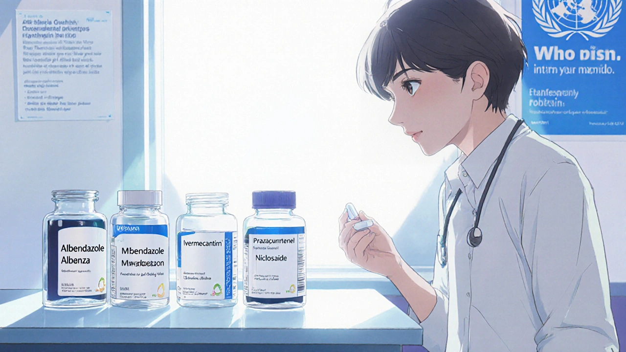 Albendazole (Albenza) vs Alternative Anthelmintics: Full Comparison