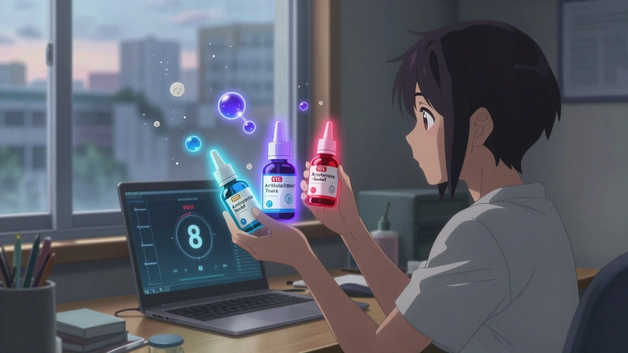 How to Choose OTC Eye Drops for Allergies, Dryness, and Redness