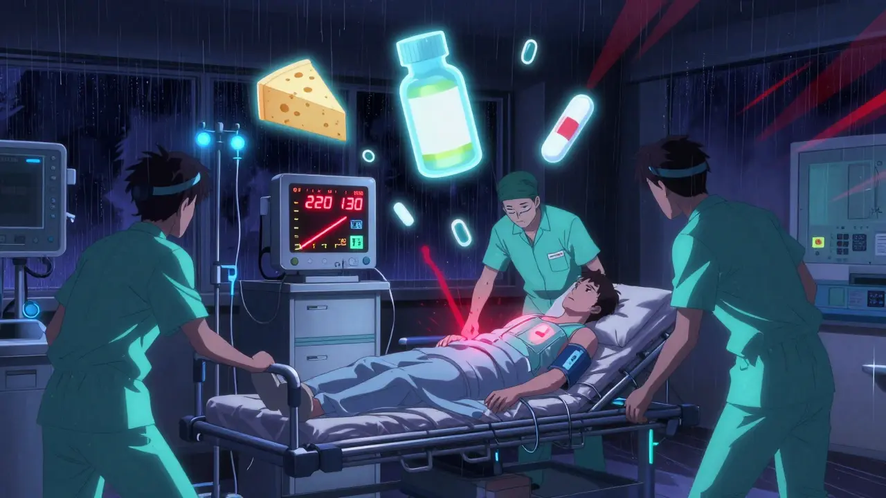 Severe Hypertensive Crisis from Drug Interactions: What You Need to Know