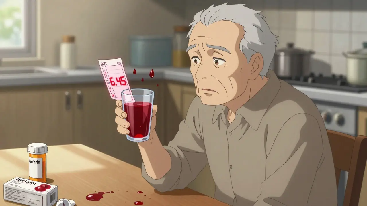 Cranberry Products and Warfarin: What You Need to Know About Bleeding Risk